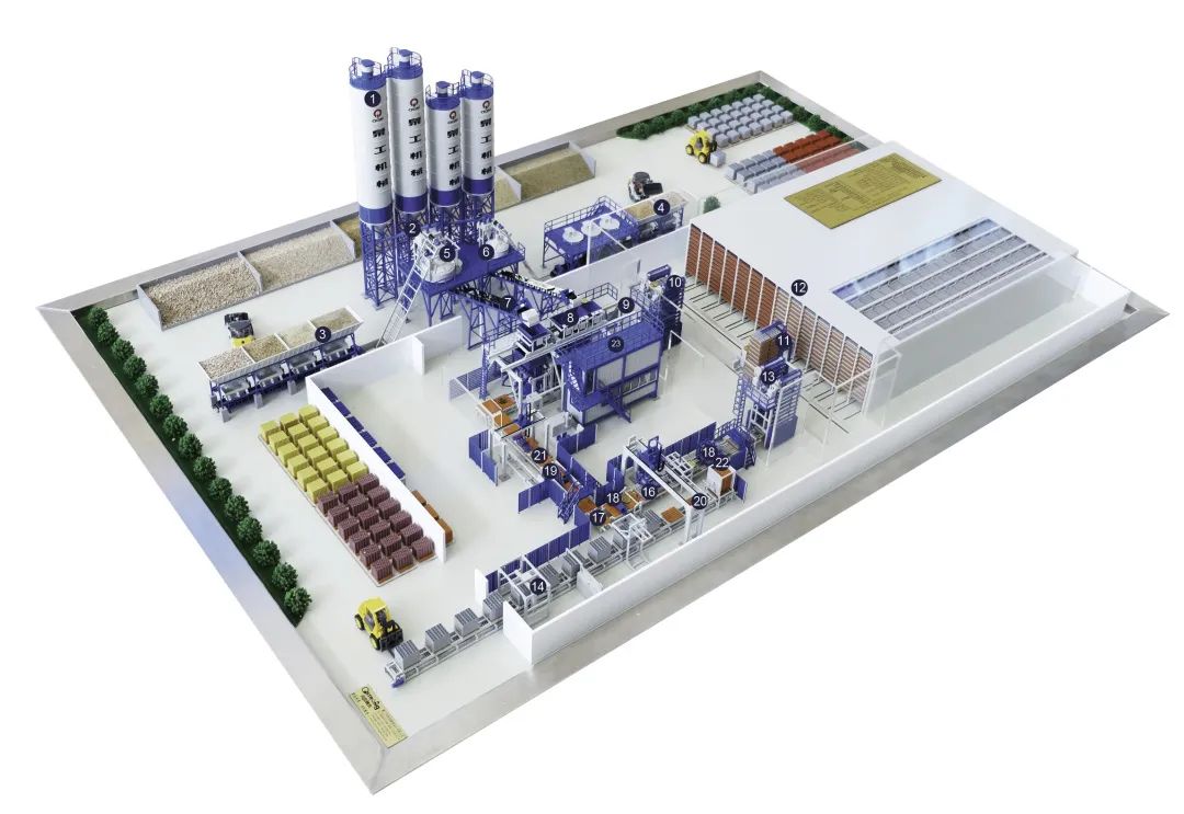 項(xiàng)目現(xiàn)場|泉工股份全自動生態(tài)砌塊生產(chǎn)線成功引領(lǐng)華東地區(qū)再生資源化發(fā)展！