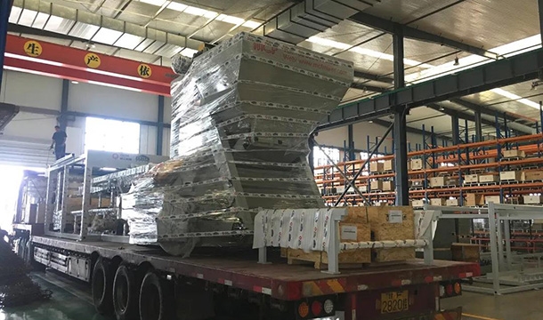 項(xiàng)目發(fā)貨|策尼特ZN1500C型全自動(dòng)砌塊成型機(jī)生產(chǎn)線發(fā)貨甘肅·酒泉，助力一帶一路建設(shè)！